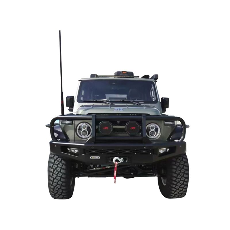 Toyota Lc76 Before Modification Experienced Bull Bar