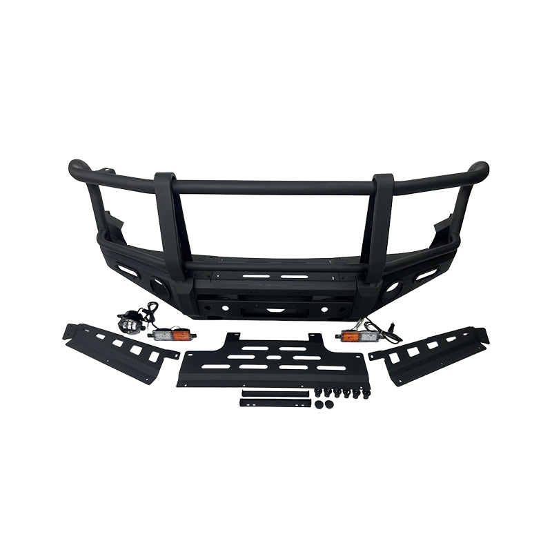 How much does a deviation in the installation position of automotive sheet metal bull bars affect the overall vehicle's collision safety performance?